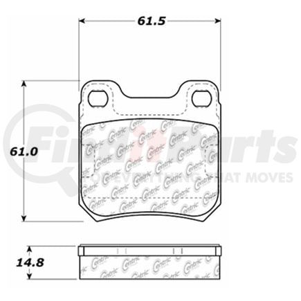 106.07090 by CENTRIC - PosiQuiet Extended Wear