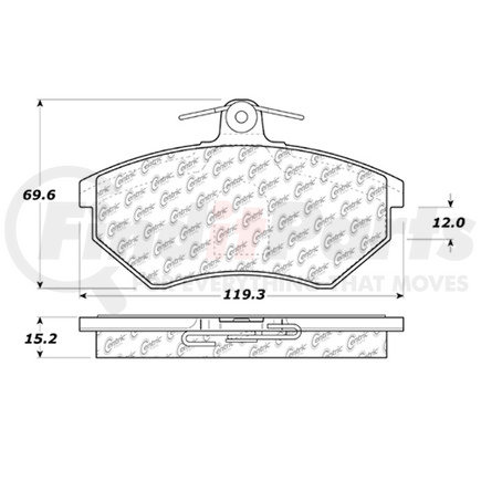 106.06960 by CENTRIC - PosiQuiet Extended Wear