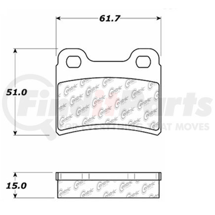 106.06930 by CENTRIC - PosiQuiet Extended Wear