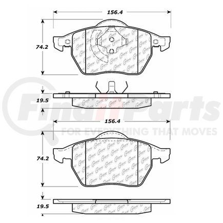 106.06870 by CENTRIC - PosiQuiet Extended Wear