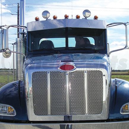 THOD-PET335 by TRUX - Bug Deflector, Hood Shield, for Peterbilt 335/337/340/348