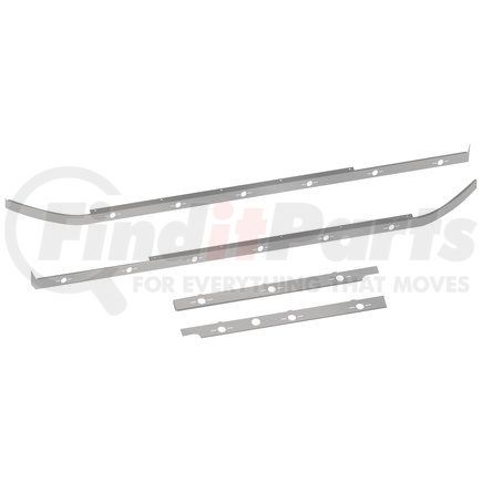 TP-10116 by TRUX - Cab Sleeper & Extension Panel Kit, 63", with Block Heater Hole & 18 Slotted Light Holes, for 2013+ Peterbilt 579