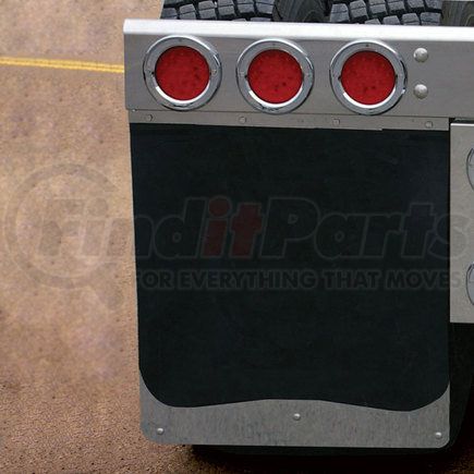 TU-9239 by TRUX - Bottom Mud Flap Weight, 24", Bolted Wave