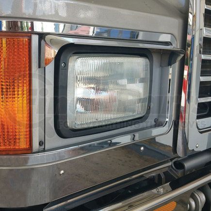 TM-1203 by TRUX - Headlight Visor, Single, Set Forward Axle, for Mack CH