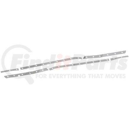 TF-1023 by TRUX - Cab, Sleeper & Extension Panel Kit, 72", with 44 x 3/4" Button Light Holes, for Freightliner Cascadia Evolution