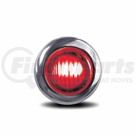 TLED-BX3RPINK by TRUX - Mini Button, Dual Revolution, Red/Pink LED