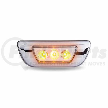 TLED-C100AG by TRUX - Cab Marker Light, Dual Revolution, Amber/Green, for Kenworth T680/T700/Peterbilt 579