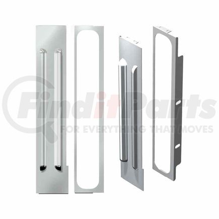 TP-1877 by TRUX - Air Cleaner Lightbar, 15" Multifit, Rear, with Louvered Spaces, for 1987+ Peterbilt