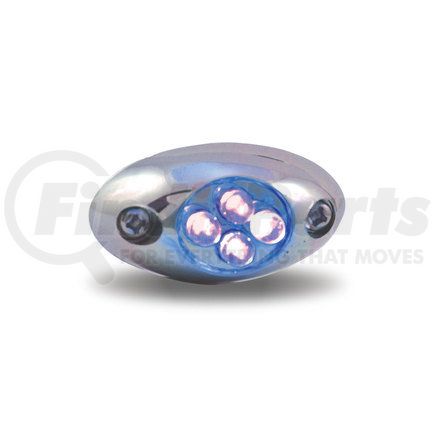 TB-C4B by TRUX - Courtesy Light, Auxiliary, LED, Blue (4 Diodes)