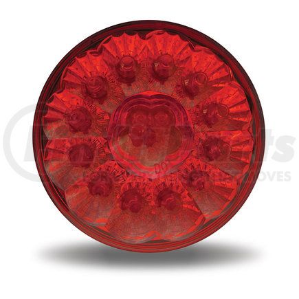 TLED-417R by TRUX - Stop, Turn & Tail Light, 4" Super Diode, Red, LED (17 Diodes)