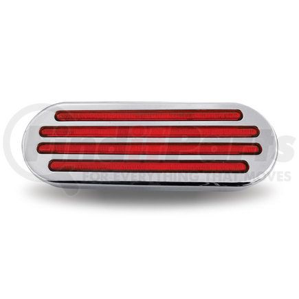 TLED-FOR by TRUX - Stop, Turn & Tail Light, Oval, Flatline, Red, LED (52 Diodes)