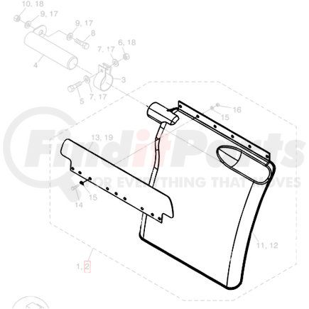 A22-58858-001 by FREIGHTLINER - Truck Quarter Fender