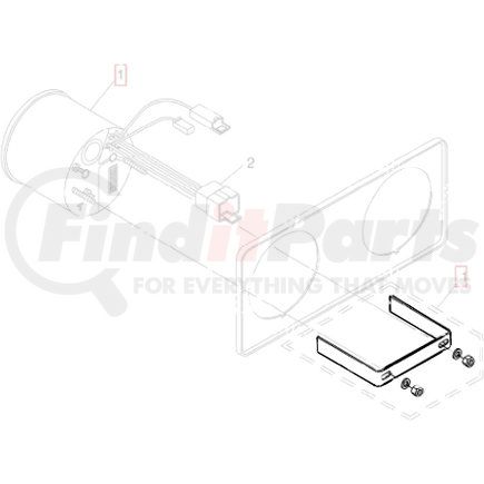 A22-63125-101 by FREIGHTLINER - Speedometer Gauge - 7.5V