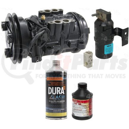 1367R by FOUR SEASONS - A/C Compressor Kit, Remanufactured, for 1989 Dodge Lancer