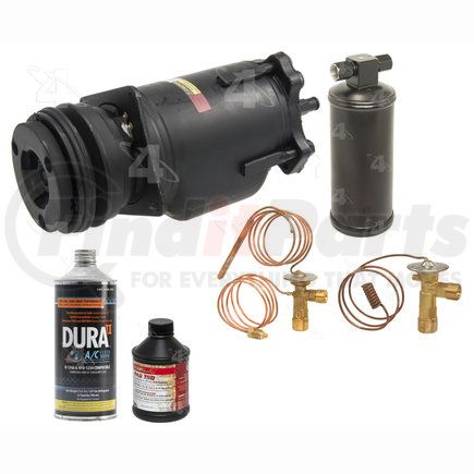 1710R by FOUR SEASONS - A/C Compressor Kit, Front and Rear, for 1969-1972 Chevrolet Blazer