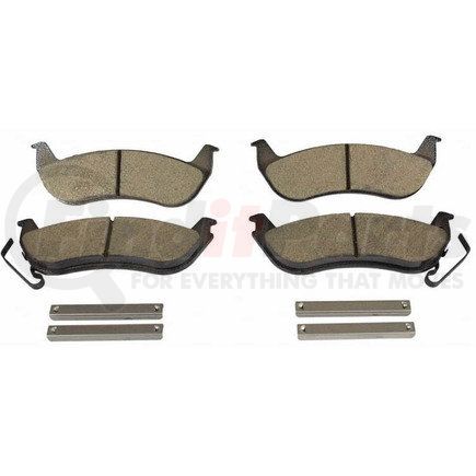 BR932S by MOTORCRAFT - Disc Brake Pad Set-Limousine Rear MOTORCRAFT BR-932-S