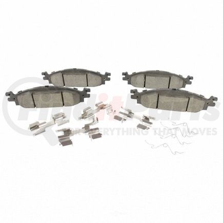 BR1508A by MOTORCRAFT - Standard Premium™ Disc Brake Pad - Front