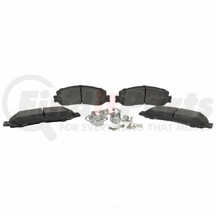 BR1631 by MOTORCRAFT - Disc Brake Pad Kit - Front