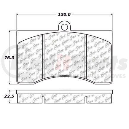 100.10900 by CENTRIC - OEM Brake Pads