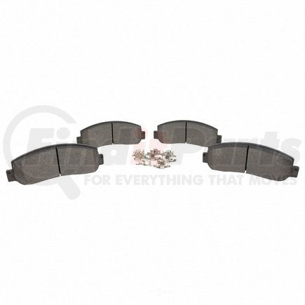 NBR1069 by MOTORCRAFT - Disc Brake Pad Set-Pads - Standard Premium - Integrally Molded Front MOTORCRAFT