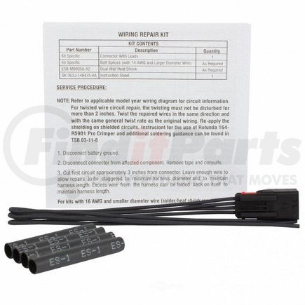 WPT394 by MOTORCRAFT - License Lamp Connector-Backlit Scuff Plate Connector MOTORCRAFT WPT-394