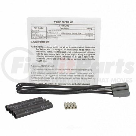 WPT417 by MOTORCRAFT - Steering Rotation Sensor Connector MOTORCRAFT WPT-417