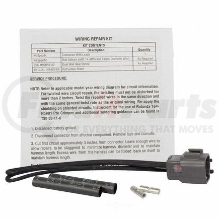 WPT-1021 by MOTORCRAFT - Power Window Motor Connector MOTORCRAFT WPT-1021