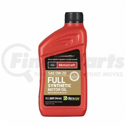 XO-0W20-QFS by MOTORCRAFT - MOTORCRAFTSAE0W-20APISN/SN