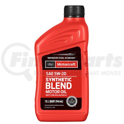 XO5W20Q1SP by MOTORCRAFT - Motor Oil - SAE 5W-20 SN Plus