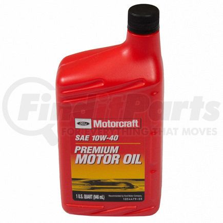 XO10W40QP by MOTORCRAFT - MOTORCRAFT SAE 10W-40 API SN