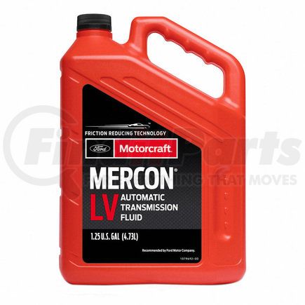 XT105Q3LV by MOTORCRAFT - Automatic Transmission Fluid - Mercon LV, 1.25 Gallons