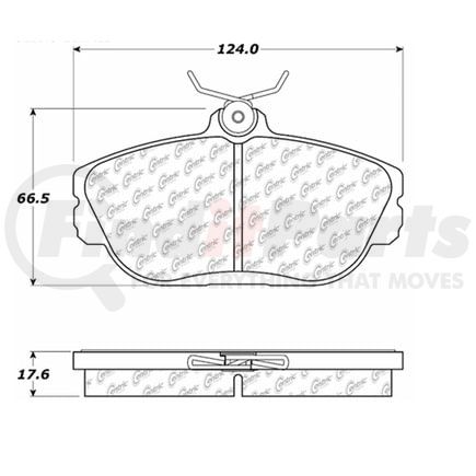 100.05820 by CENTRIC - OEM Brake Pads