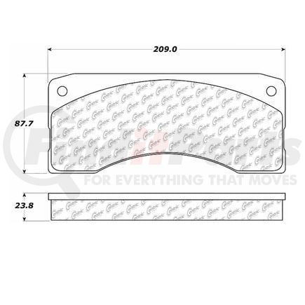 Centric 100.03690 Disc Brake Pad Set OEM Brake Pads