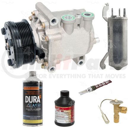 1735N by FOUR SEASONS - A/C Compressor Kit, Front and Rear, for 2003-2005 Mercury Mountaineer