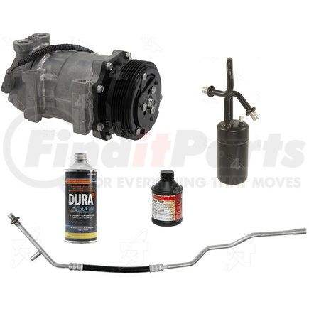 1813R by FOUR SEASONS - A/C Compressor Kit, Remanufactured, for 1997-1998 Jeep Wrangler