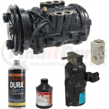 2274R by FOUR SEASONS - A/C Compressor Kit, Remanufactured, for 1991-1992 Plymouth Sundance