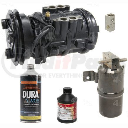 2400R by FOUR SEASONS - A/C Compressor Kit, Remanufactured, for 1985-1988 Dodge Caravan