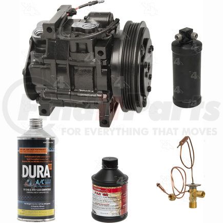 2529R by FOUR SEASONS - A/C Compressor Kit, Remanufactured, for 1988-1991 Honda CRX