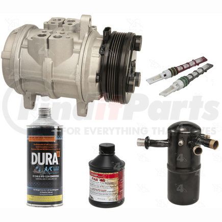 2523N by FOUR SEASONS - A/C Compressor Kit, Front and Rear, for 1986-1989 Ford Aerostar