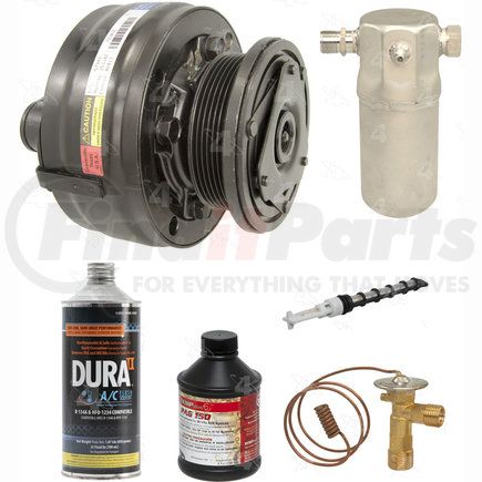 2565R by FOUR SEASONS - A/C Compressor Kit, Front and Rear, for 1992 GMC Yukon