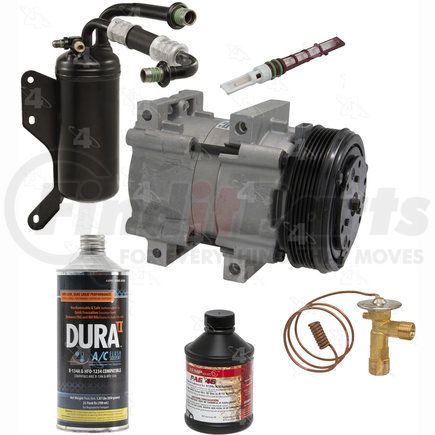 2604N by FOUR SEASONS - A/C Compressor Kit, Front and Rear, for 1994-1996 Ford E150 Econoline