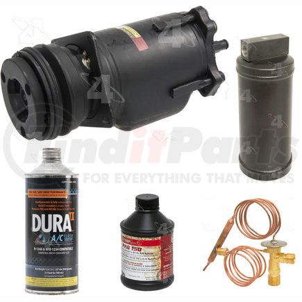 2634R by FOUR SEASONS - A/C Compressor Kit, Remanufactured, for 1968-1972 Chevrolet Corvette