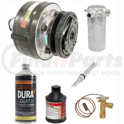 2716N by FOUR SEASONS - A/C Compressor Kit, Front and Rear, for 1985-1986 Chevrolet K20 Suburban