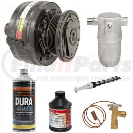 2876R by FOUR SEASONS - A/C Compressor Kit, Front and Rear, for 1993 Chevrolet K1500 Suburban