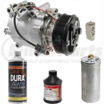 3025R by FOUR SEASONS - A/C Compressor Kit, Remanufactured, for 2001-2002 Honda Civic