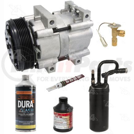 3037N by FOUR SEASONS - A/C Compressor Kit, Front and Rear, for 2004-2005 Ford Explorer Sport Trac