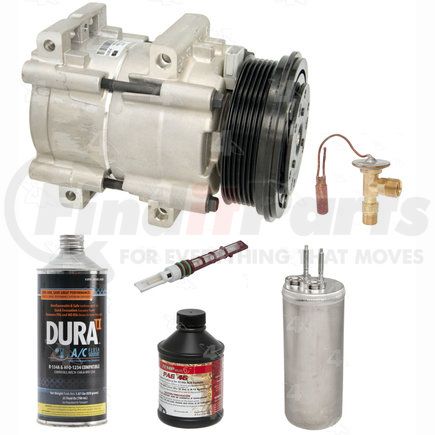 3100N by FOUR SEASONS - A/C Compressor Kit, Front and Rear, for 1999-2003 Ford Windstar