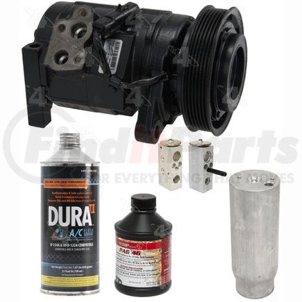 3250R by FOUR SEASONS - A/C Compressor Kit, Front and Rear, for 2001-2003 Chrysler Voyager