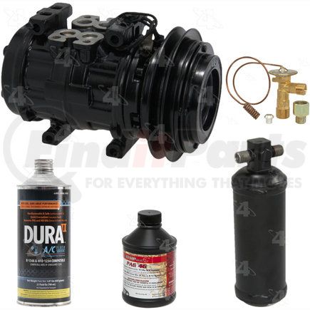 3160R by FOUR SEASONS - A/C Compressor Kit, Remanufactured, for 1989 Dodge Colt