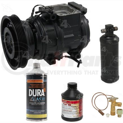 3155R by FOUR SEASONS - A/C Compressor Kit, Remanufactured, for 1988-1989 Toyota Celica